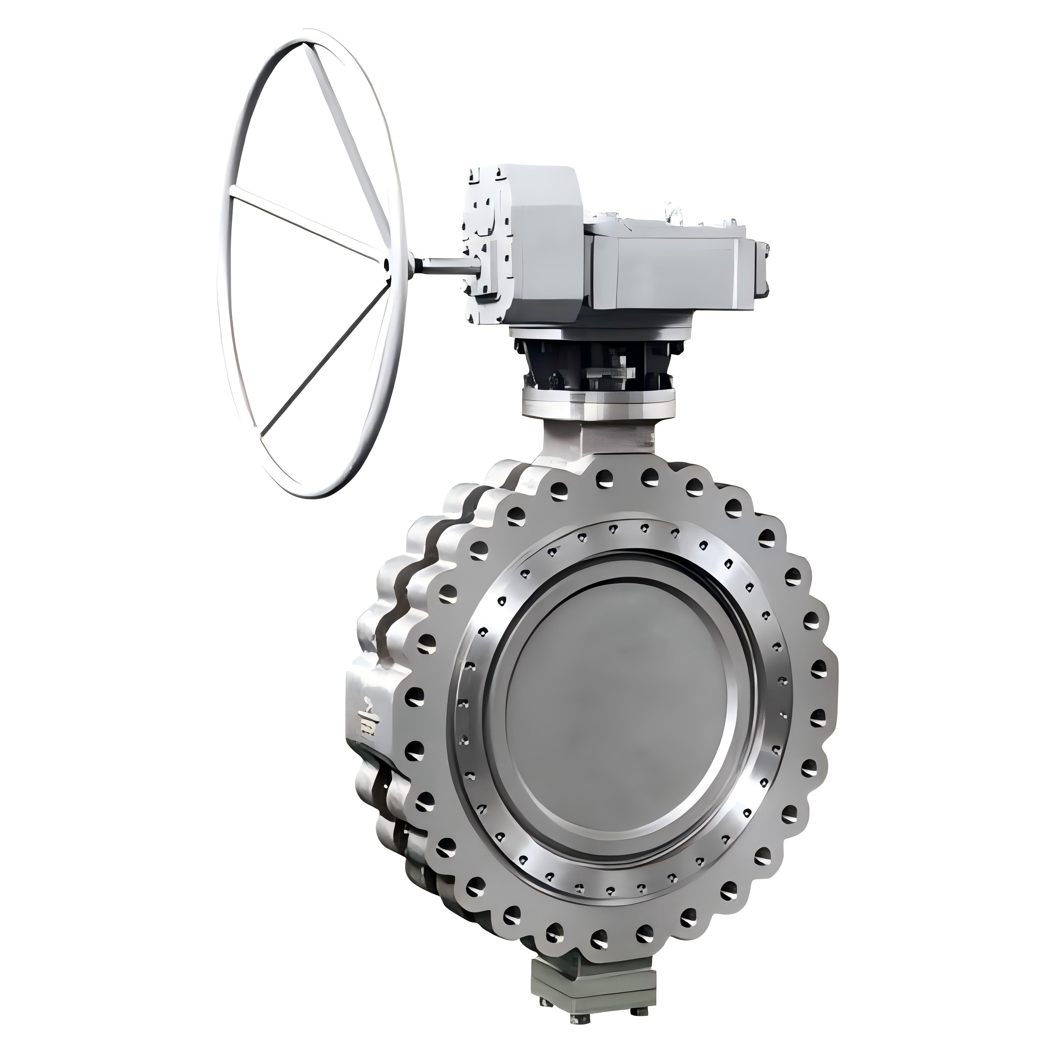 ValveSize range: 1-1/2-inch to 24-inch (DN40mm - DN600mm) Class: 150LB to 1500LB Double Offset Butterfly Valve